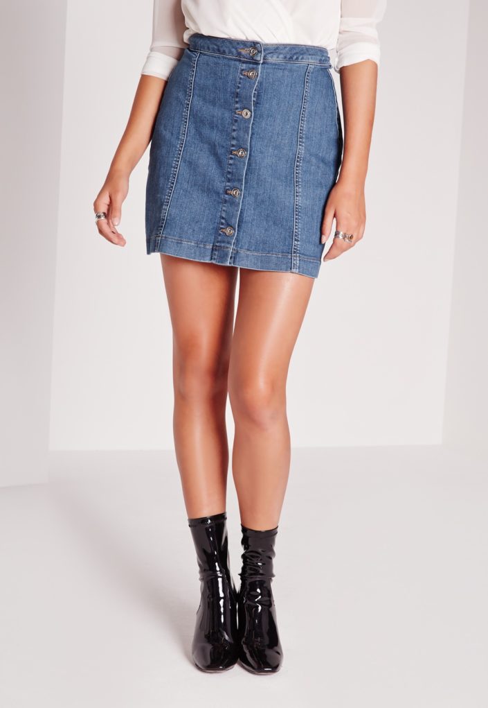 Jeans skirt MissGuided
