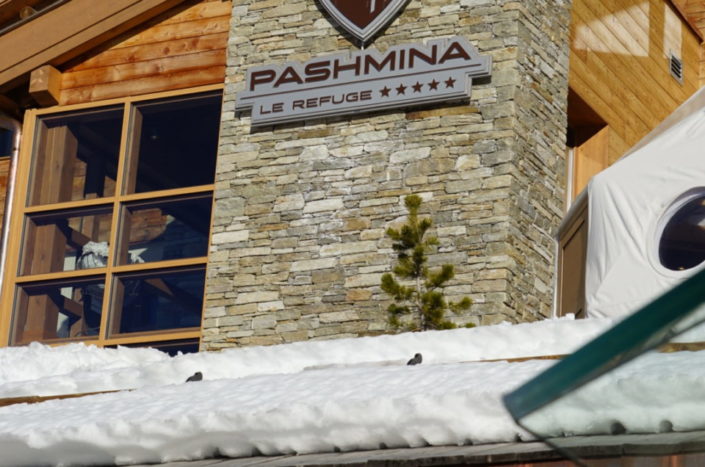 The Pashmina spa-hotel: a luxury refuge on the slopes