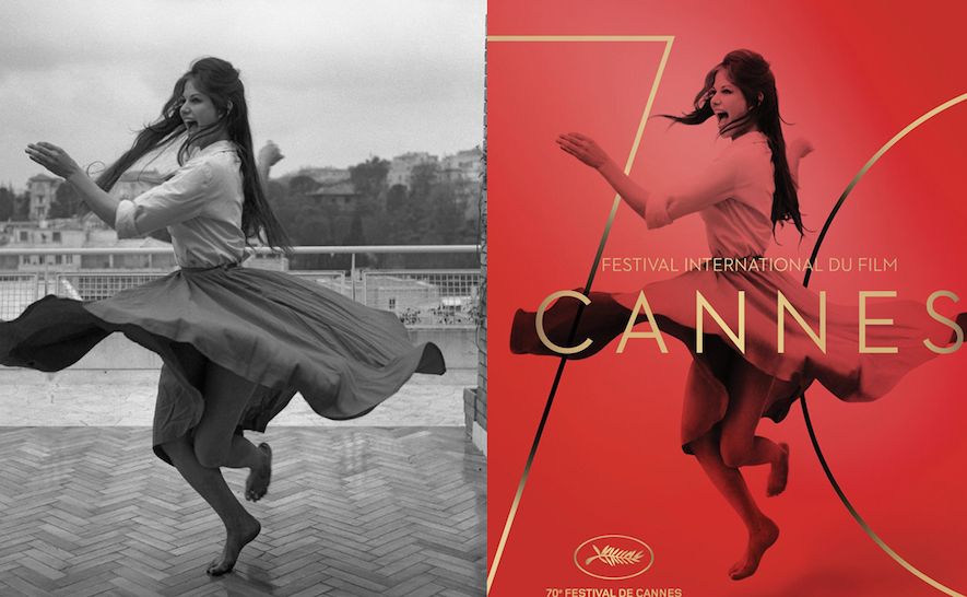 Poster of 2017 with Claudia Cardinale, before/after From Premiere