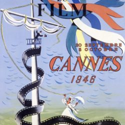 Poster of Cannes Film Festival in 1946
From lucien PONS overblog