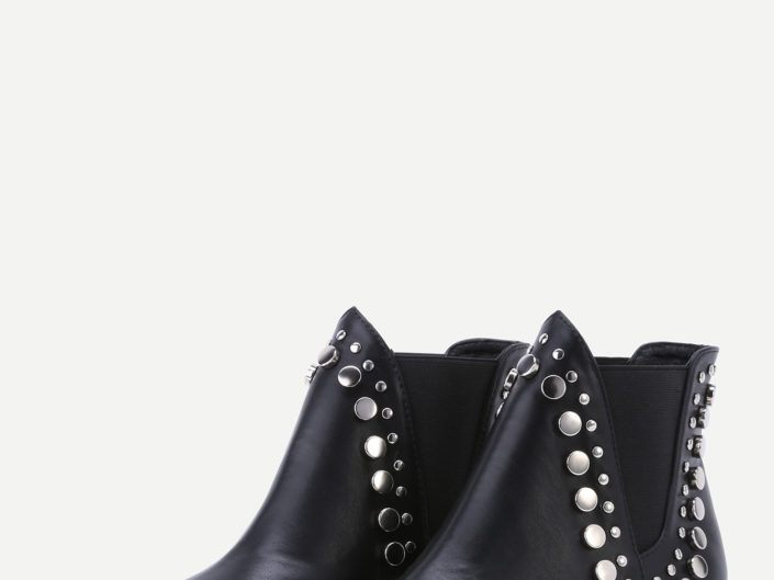 Studded boots Shein