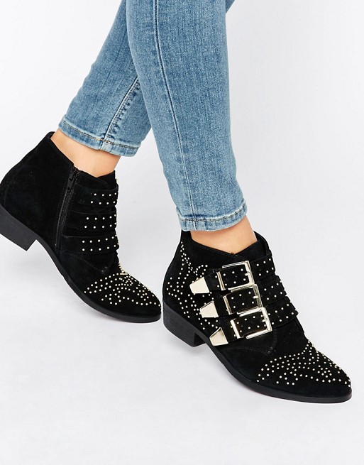 Studded boots Asos